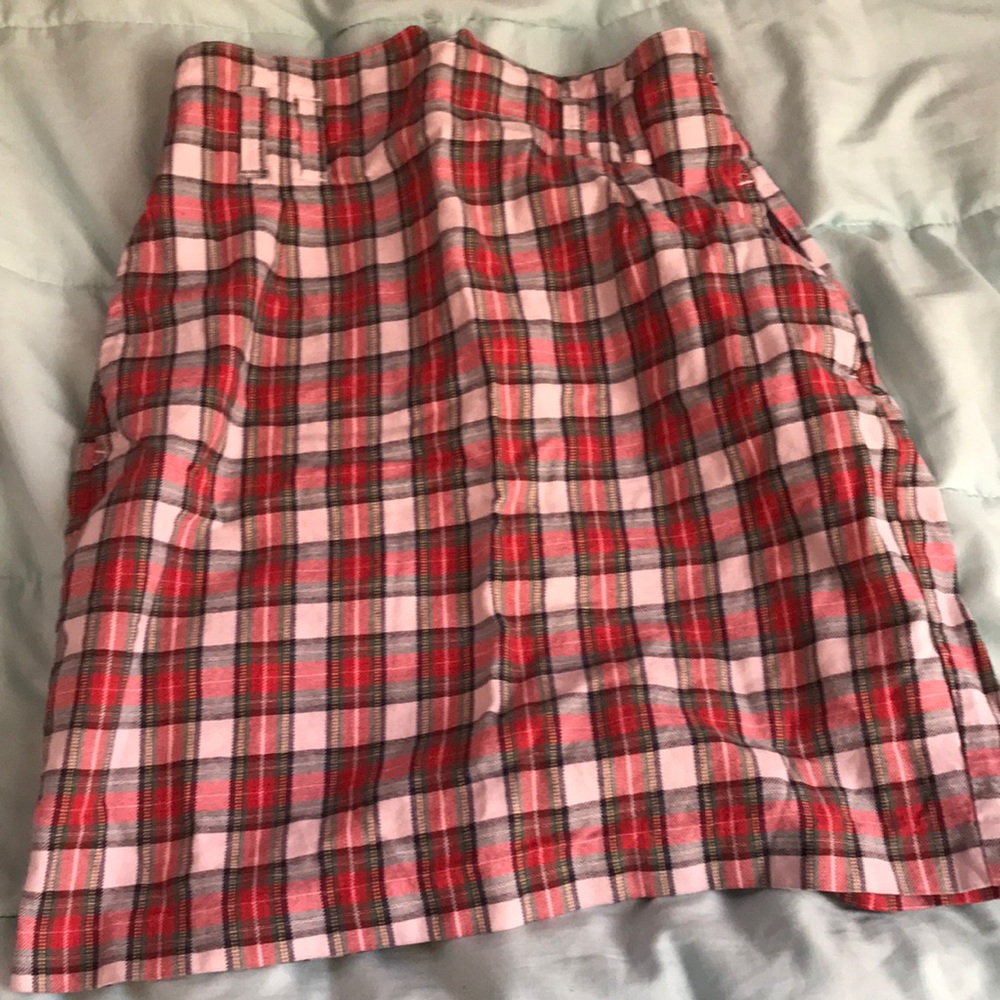 colored skirt